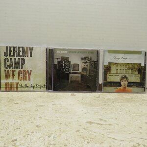 Jeremy Camp Lot of 3 CDs We Cry Out/Speaking Louder Than Before/Beyond Measure.